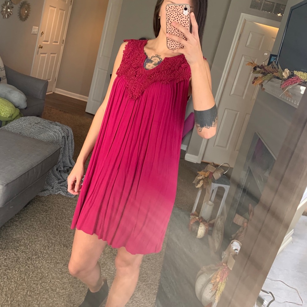 Perfect for summer - fall transition dress!